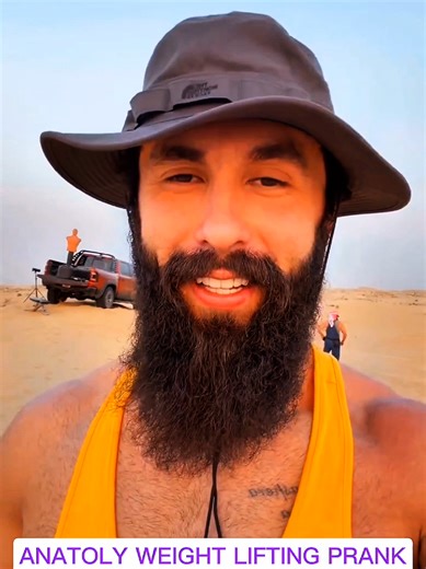 Anatoly's Hilarious Weight Lifting Prank!