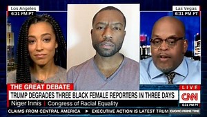 1.3K views · 31 reactions | @angelarye we may have to show examples to @innisniger of what spicy actually is because its definitely not a person. Poor @chrisccuomo just be in the crossfire @cnn #hotsauceisspicy . . #chriscuomo #angelarye #cuomoprimetime #politicalcommentary #politics #nigerinnis #abbyphillip #aprilryan #yamichealcindor | Derrick Downey Jr. | Facebook