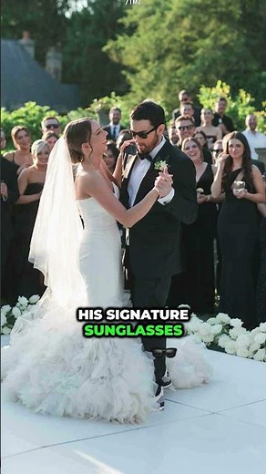 Eminem dances with his daughter at her wedding. #Shorts #Eminem #Rapper #CelebrityWedding #PopStar