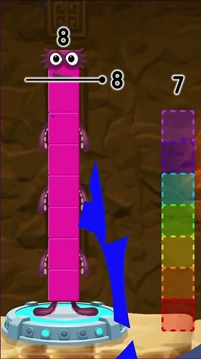 Numberblocks Learn to Count 8 in Barn Magic Run World New Season | Numberblocks Find Missing Number