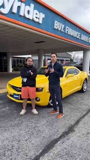 2 years ago Roldon came to us wanting to prove himself. He started off with a 2009 Corolla with us and today he upgraded into this Camaro with only 85,000 miles 🤯 Are you next? Click the link below ⬇️ http://Byriderspringdale.com/get-approved/ | Byrider Springdale