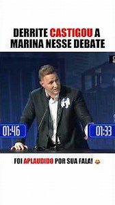 DERRITE DESTROYED MARINA SILVA IN THIS SENATE DEBATE #derrite #debate #rightwing #politics