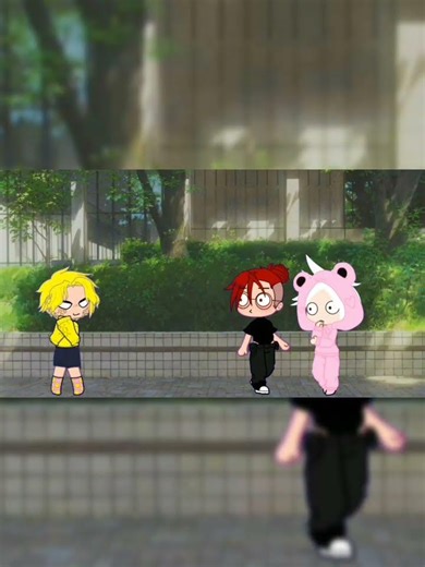 скажи понятно что он выбежал из дома #gacha #гача