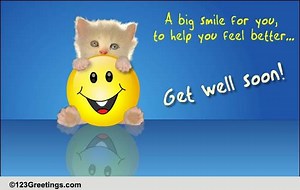 Smiley Get Well...
