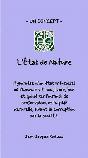 Rousseau & La Nature : L'État de Nature (Captain Fantastic) | Bac Philo Révisions Rapides