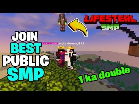 🌋 New Best Public Lifesteal Smp Server For Minecraft 🌩 | Java/Pe/Pojav | 24/7 Online | Free 🌪