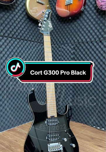Jual Cort G300 Pro Black: Gitar Impian 2022