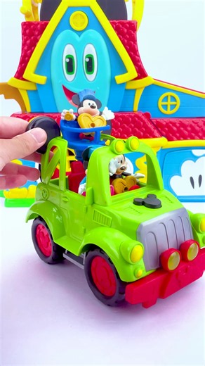 Satisfying & Experience Mickey Mouse Funhouse Dino Rover Unboxing ASMR Review #toys #mickeymouse