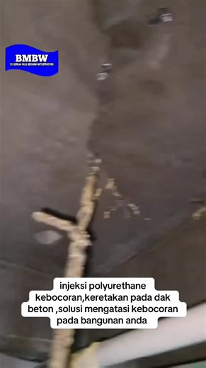 Injeksi Waterproofing Polyurethane untuk Atasi Kebocoran
