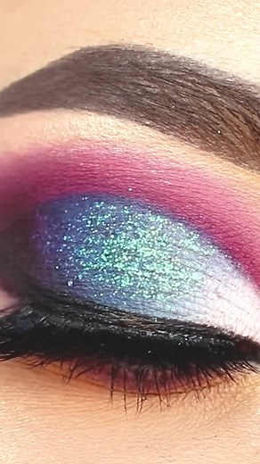 Pretty Blue and Pink Eyeshadow Tutorial 💙💗 | Learning with Shilpa