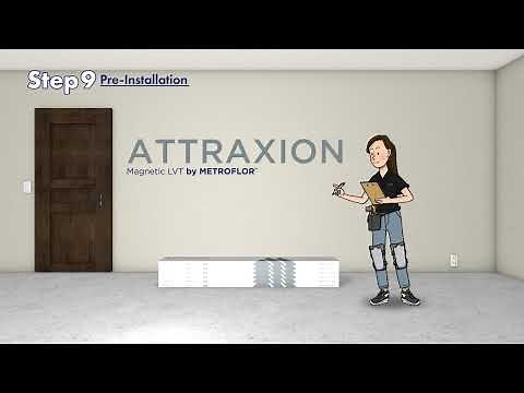 Attraxion Magnetic LVT by Metroflor Installation Instructions (Eng)
