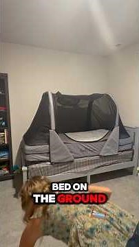 How a Safety Sleeper Fits on top of a Bed