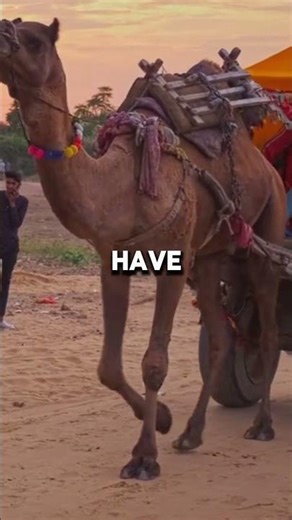 Camels Have Three Eyelids to Survive #camels #wildlife