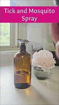Tick and Mosquito DIY Spray Essential Oils
