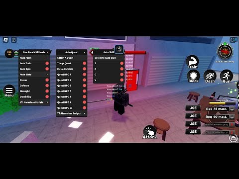 [HOTFIX] One Punch Ultimate Best Script | AUTO SKILL, AUTO TRAIN, AUTO SPIN, MORE!