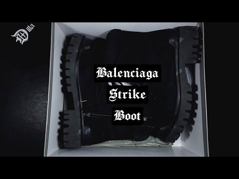 Balenciaga Combat Strike Boot Review and On Foot