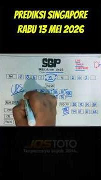 PREDIKSI SGP 13 MEI 2026 | BOCORAN TOGEL SGP HARI INI | RUMUS EKOR SGP HARI INI