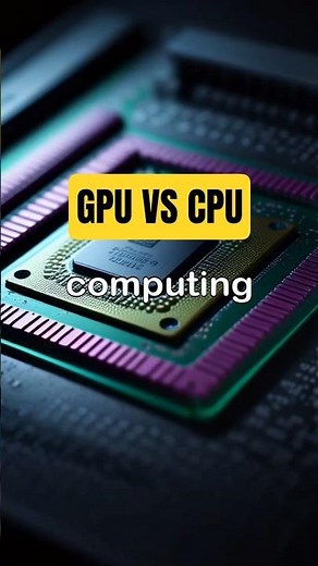 CPU vs GPU