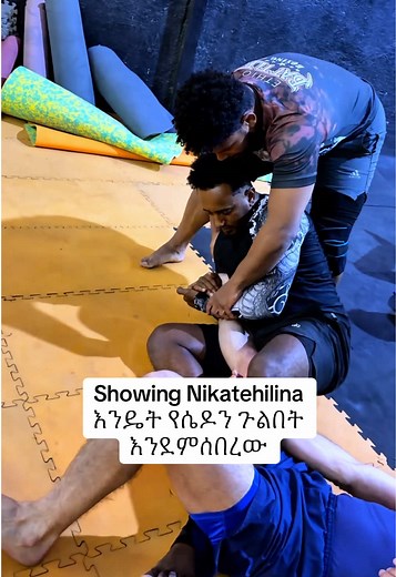 Johnny S. knee break technique vs Nikatehilina — Sedomartialart3 demo