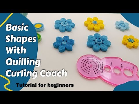 How to use Quilling Curling Coach | Basic Quilling Tools | Beginners Tutorial