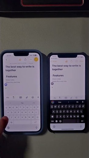 iPhone reveals hidden chat feature inside Notes app with real-time #iPhone #TechTips #Apple