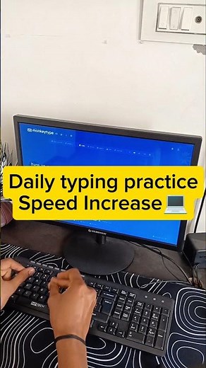 Daily Typing Practice Session🔥| Improve Speed & Accuracy💻