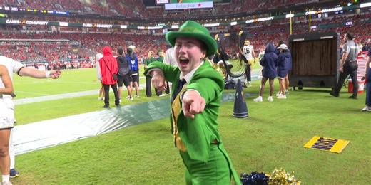 One-on-one with the fourth-ever female Notre Dame Leprechaun