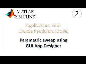 Parametric sweep of a Pendulum Simulink model in Matlab | 2