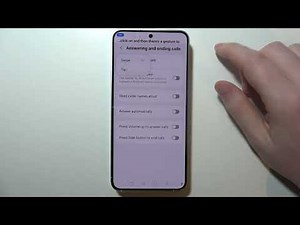 How to Change Call Answer Method On Samsung Galaxy S25+