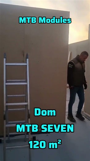 A couple from Gdańsk is building a house from a package 🥰 See the third day of construction #mtbm...