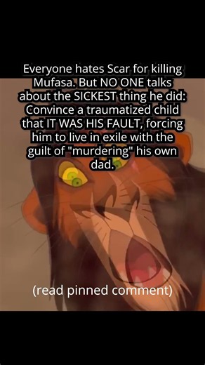 The sickest thing Scar actually did in The Lion King 🤮 #animation #disney #childhood