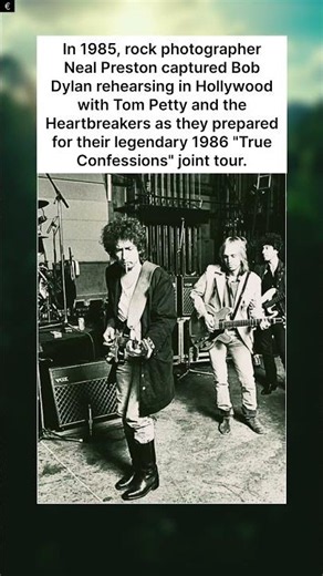 1985: Bob Dylan and Tom Petty Rehearse for Their Legendary ‘True Confessions’ Tour