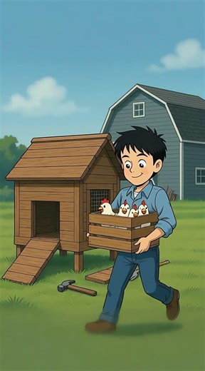 First Eggs from the Farm and an Old Tractor | Episode 3 #fs19 #fs17 #farming #fs22 #fs25 #animati...