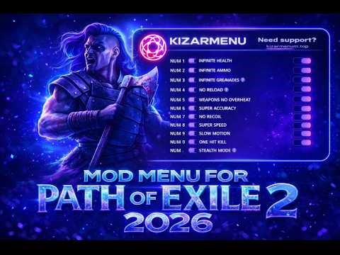 PoE 2 Cheat Menu 2026: How to Level 1-100 in Two Hours (KIZAR MENU 2.0)