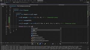 [C# Level-A][عربى][12 - C# Multi-dimensional & Jagged arrays]