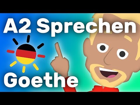 A2 Sprechen - So schaffst du die Prüfung beim Goethe Institut!