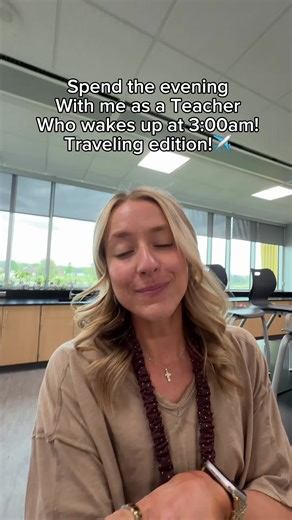 Spend the evening with me💗✈️ Made it to Michigan ⭐️🫶🏼 @SHELBY TAYLOR #teachersoftiktok #evening #teavel #traveling #teacherlife