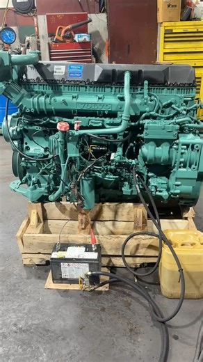 USED 2014 VOLVO D13J ENGINE FOR SALE #dieselengine #mechanic #diesel #bootsandhankstruckparts