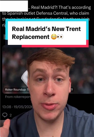 I mean he’s good but… #sunderland #sunderlandafc #safc #realmadrid #footballtiktok