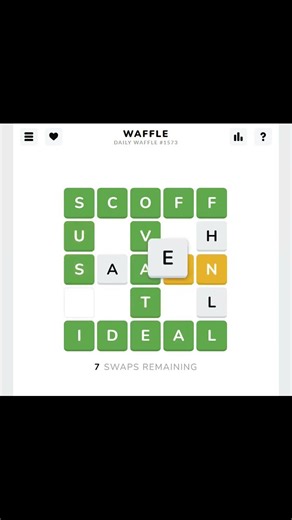 Waffle #1573: Solid 11 Swaps (May 13)