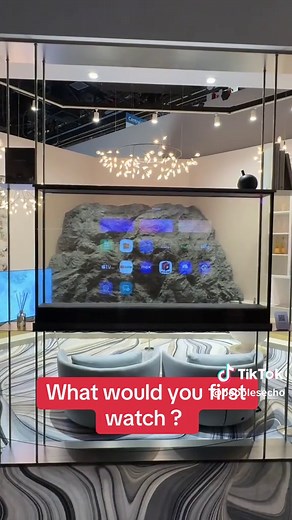 LG unveils the first-ever transparent TV! 📺✨ A futuristic blend of design and tech—imagine watching your favorite shows on a screen that blends right into your living space. Would you want one? #TransparentTV #LGInnovation #TechFuture #HomeDesign #NextLevelTech