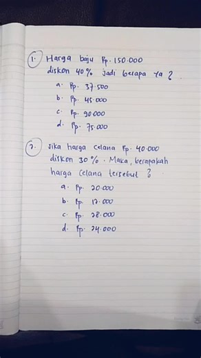 Cara Cepat Menghitung Diskon dengan Mudah