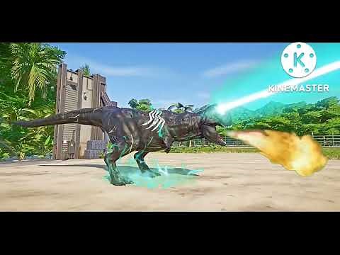 khung long t rex laser eye dinosaurs fighting jurassic world game evolution t rex fight dinosaurs