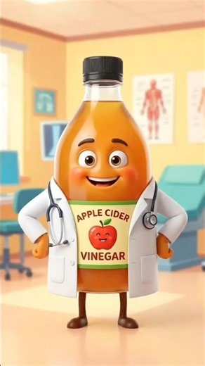 Cuka Apel Bisa Turunin Berat Badan? Ini Jawabannya #aianimation #education #shortvideo