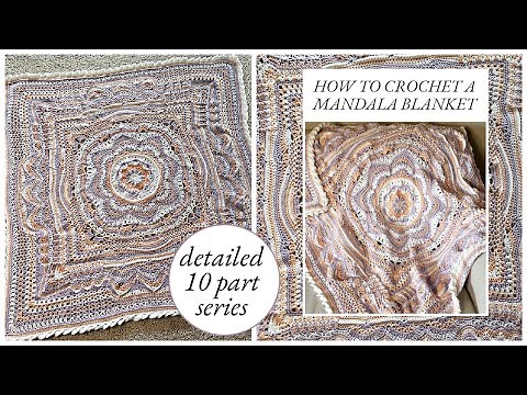 Mandala Crochet Blanket (2025) | Part 1