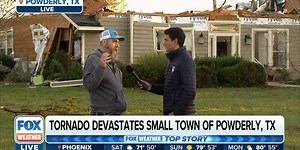 Tornado devastates small town of Powderly, Texas | Latest Weather Clips | FOX Weather