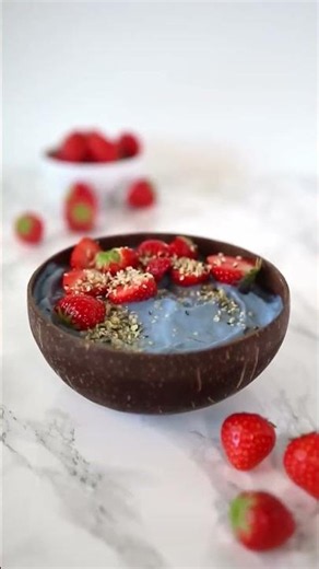 Healthy Blue Spirulina Ice Cream Recipe 🍨