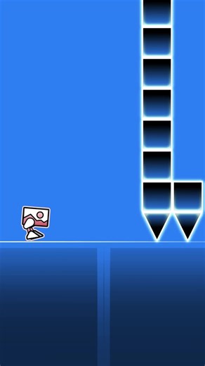 Exploring the Ground Gimmick in Geometry Dash