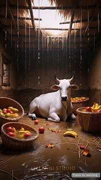 “Emotional Farmer & Cow Story | Heart Touching Animal Rescue | Village Life Moral Story”