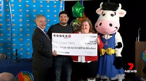 A 24-year-old American man has a brand new future after winning one of the biggest lotto jackpots in US history. Story: https://7news.link/BE3FZV #7NEWS | 7NEWS Sydney